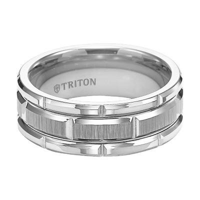 8MM Tungsten Carbide Ring 11-4127HC-G.00