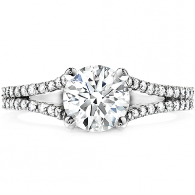 Felicity Split Shank Diamond Engagement Ring
