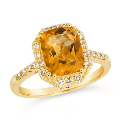 Le Vian Creme Brulee® Ring featuring 2 1/2 cts. Cinnamon Citrine