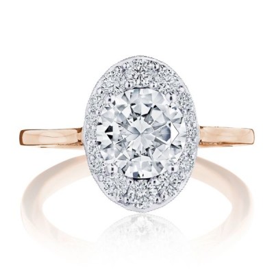 Inflori  HT2577RDPS7PKW 18 karat Simply Tacori Engagement Ring
