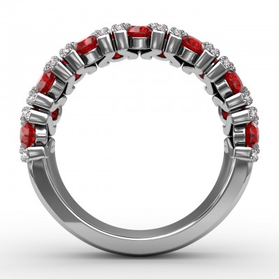 Make A Statement Ruby And Diamond Ring 