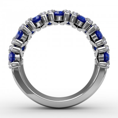 Make A Statement Sapphire And Diamond Ring 