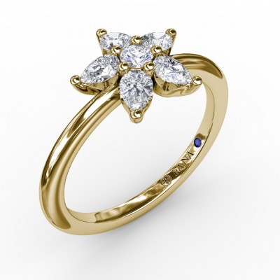Diamond Star Ring 