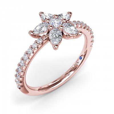 Shooting Star Diamond Ring 