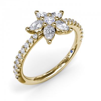 Shooting Star Diamond Ring 