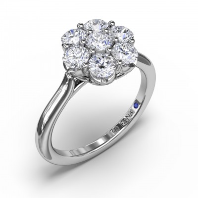 Floral Diamond Ring