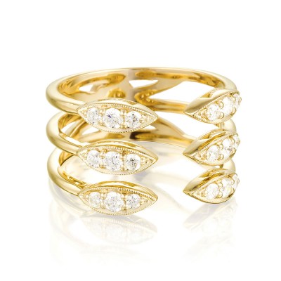 Triple Stacked Surfboard Ring SR199Y