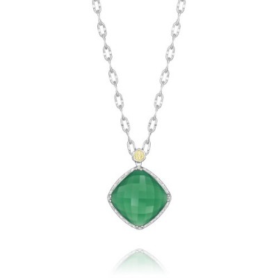Onyx Envy Bold Gem Pendant    