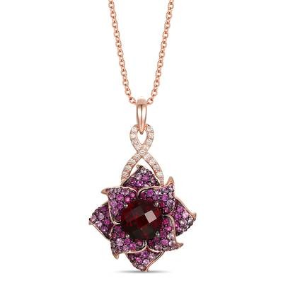Le Vian® Pendant featuring 4 1/3 cts. Pomegranate Garnet