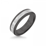 6mm Black Tungsten Carbide Ring 11-2400BCW6-G.00