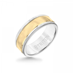 8mm White Tungsten Carbide Ring 11-2400WCY8-G.00