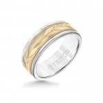 8mm White Tungsten Carbide Ring 11-2416WCY8-G.00