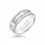 8mm White Tungsten Carbide Ring 11-2417WCW8-G.00