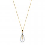 Shimmering Diamonds® Tear Drop Pendant G8034