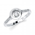 Shimmering Diamonds® Circle Ring SD14F85