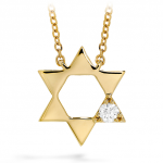 Virtuous Single Diamond Pendant