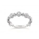 14K Vanilla Gold® Ring with Vanilla Diamonds® 1/2 cts.