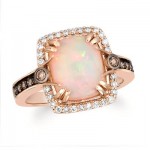 14K Strawberry Gold® Neopolitan Opal™ 2 cts. Ring