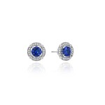 From Dawn to Dusk All-Occasion Sapphire and Diamond Studs