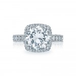 HT2607RD10 Platinum Tacori RoyalT Engagement Ring