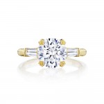Tacori HT2657RD85Y 18 Karat RoyalT Engagement Ring