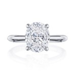  Tacori HT2671OV10X8 Platinum Founder's Collection RoyalT Engagement Ring