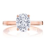 Tacori  P1002OV9X7FPK 14 karat Coastal Crescent Engagement Ring