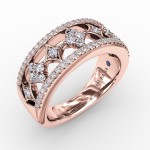 Multi-Pattern Diamond Band