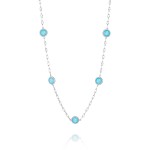 Raindrops Necklace featuring Neo-Turquoise