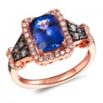 Le Vian® Ring featuring 2 cts. Blueberry Tanzanite