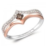 Le Vian Creme Brulee® Ring featuring 1/20 cts. Chocolate Diamonds