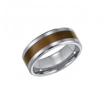 Triton 8mm Tungsten Carbide Bevel Edge Comfort Fit Band 11-01-2888