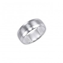 9MM Tungsten Diamond Ring 21-2211BC-L.01