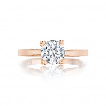 Tacori 2584RD65PK 18 Karat Pretty In Pink Engagement Ring
