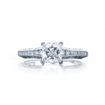 Tacori 2617PR55 Platinum Reverse Crescent Engagement Ring