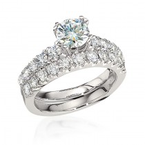 Gottlieb & Sons Engagement Ring Set: Cathedral