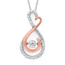 Shimmering Diamonds® Infinity Heart Pendant SD15P26