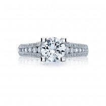 Tacori Crescent Platinum Engagement Ring HT2513RD7512X