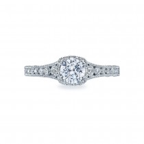 Tacori Crescent Platinum Engagement Ring HT2515RD5512X