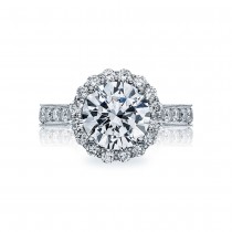 HT2605RD95 Platinum Tacori RoyalT Engagement Ring
