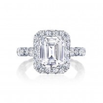 Tacori  HT2653EC85X65  Platinum Petite Crescent RoyalT Engagement Ring