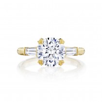 Tacori HT2657RD85Y 18 Karat RoyalT Engagement Ring