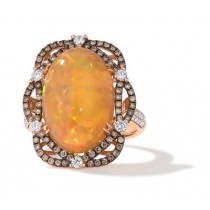 Le Vian Couture® Ring featuring 8 cts. Neopolitan Opal