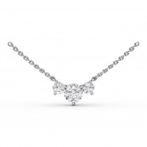 Trio Diamond Necklace 