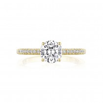 Tacori P104RD65FY 14k Yellow Gold Ladies Coastal Crescent Engagement Ring