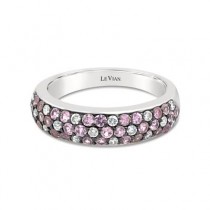 14K Vanilla Gold® Bubble Gum Pink Sapphire