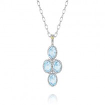 Classic Rock Oval Simply Gem Pendant    
