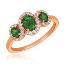 Le Vian® Ring featuring 5/8 cts. Costa Smeralda Emeralds