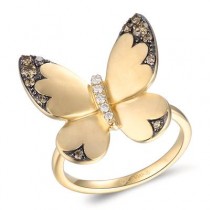 Le Vian® Ring featuring 1/4 cts. Chocolate Diamonds
