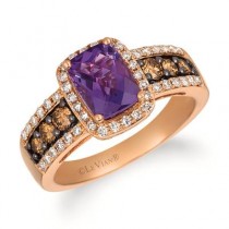 14K Strawberry Gold® Grape Amethyst™ 1 1/4 cts. Ring